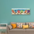 thumbnail image 2 of Masterpiece Art Gallery Sunburst Sunflowers I by Sandy Doonan Canvas Art Print 12" x 36", 2 of 4