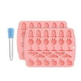thumbnail image 1 of 2pcsHalloween 5 Patterns 30 Silicone s Candy s Ice s, 1 of 2