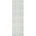 thumbnail image 2 of SAFAVIEH Cambridge Kimberly Geometric Wool Runner Rug, Light Blue/Ivory, 2'6" x 8', 2 of 7