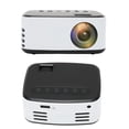 thumbnail image 2 of Portable HD 1080P Mini Projector for Outdoor Home Theater - Black White, 2 of 28