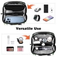 thumbnail image 6 of Panda Digital Bag with Oxford Cloth Material, Waterproof Travel Case for Cell Phone Charger Cord and Electronics, Charger Pouch and Cord Travel Organizer, 5.9x9.44x3.14 Inches, 6 of 6