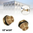 thumbnail image 4 of Water Butt Water Tank Tap Buckets Connector Brass Bib Tap Click-lock Fitting 45720 Smile Home, 4 of 4