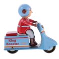 thumbnail image 2 of Scooter Clásico, Motocicleta, , Juguete de Hojalata, Mecanismo de Cuerda Coleccionable, Juguetes de Cuerda Zulema Juguete de hojalata, 2 of 8