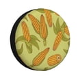 thumbnail image 1 of Fotbe Corn Funda de Llanta de Repuesto con Estampado, Engrosada, Ajuste Universal para Jeep, Remolque, RV, SUV, Camión-17 inch, 1 of 6
