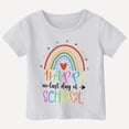 thumbnail image 5 of MEZZALL Last Day Of School T-Shirt Toddler Boys Girls Kids Short Sleeve O-Neck Happy Funny End Of School Year Graduation Shirts Graphic Tee Tops Stylish Child Blouses Clothing, 5 of 5