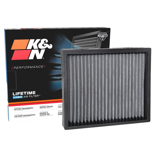 Filtro de aire de cabina K&N Lifetime Premium, lavable para CHEVY/GMC