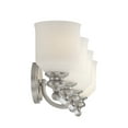 thumbnail image 3 of Elegant Melrose 4-Light Bathroom Vanity Light in Satin Nickel, 3 of 6