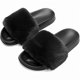 thumbnail image 1 of wonima44 Womens Fuzzy Slides Open Toe Furry Slide Slippers Indoor Outdoor Slides Sandals Casual Flat Fluffy House Slippers, 1 of 1
