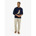 thumbnail image 6 of Chaps Men's & Big Men's Cotton Novelty Holiday Crewneck Sweater, Sizes S-3XL, 6 of 8