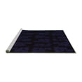 thumbnail image 2 of Ahgly Company Machine Washable Indoor Rectangle Abstract Turquoise Blue Modern Area Rugs, 5' x 7', 2 of 4