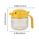 thumbnail image 2 of Especiero transparente de cocina con tapa sellada y dosificador medible. Recipiente de vidrio de gran apertura para sazonar fácilmente y organizar la despensa. Aestivo | Amarillo | AESTIVO, 2 of 5