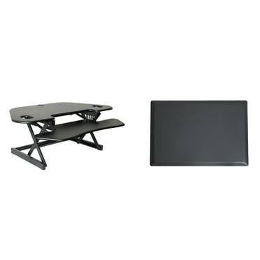 Rocelco 46” Height Adjustable Corner Standing Desk Converter
