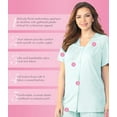 thumbnail image 4 of Pyjama Coloratura pour Femmes, Manches Courtes, Brume Azurée, 4 of 5