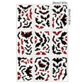 thumbnail image 3 of PEIBang Halloween Window Stickers 9PCS,11.81x7.87 in PVC Decals for Party Decor,Ghost Skull Witch Bat Pumpkin Spooky Decoration,Waterproof Peel & Stick,Indoor Outdoor Use, 3 of 6