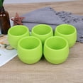 thumbnail image 1 of 5PCS Blue Flower Pots Mini  Plastic Flowerpot Nursery Flower Pot Home Decor, 1 of 6
