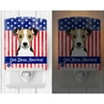 thumbnail image 2 of American Flag and Jack Russell Terrier Ceramic Night Light, 2 of 2