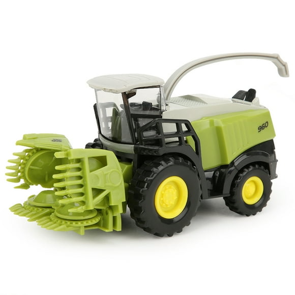 1/42 Harvester, Alloy Vehicle Model Kid Educational Toy, Farm Car Toy Kid Educational Farm Car Toys For Birthday, Christmas Child Green