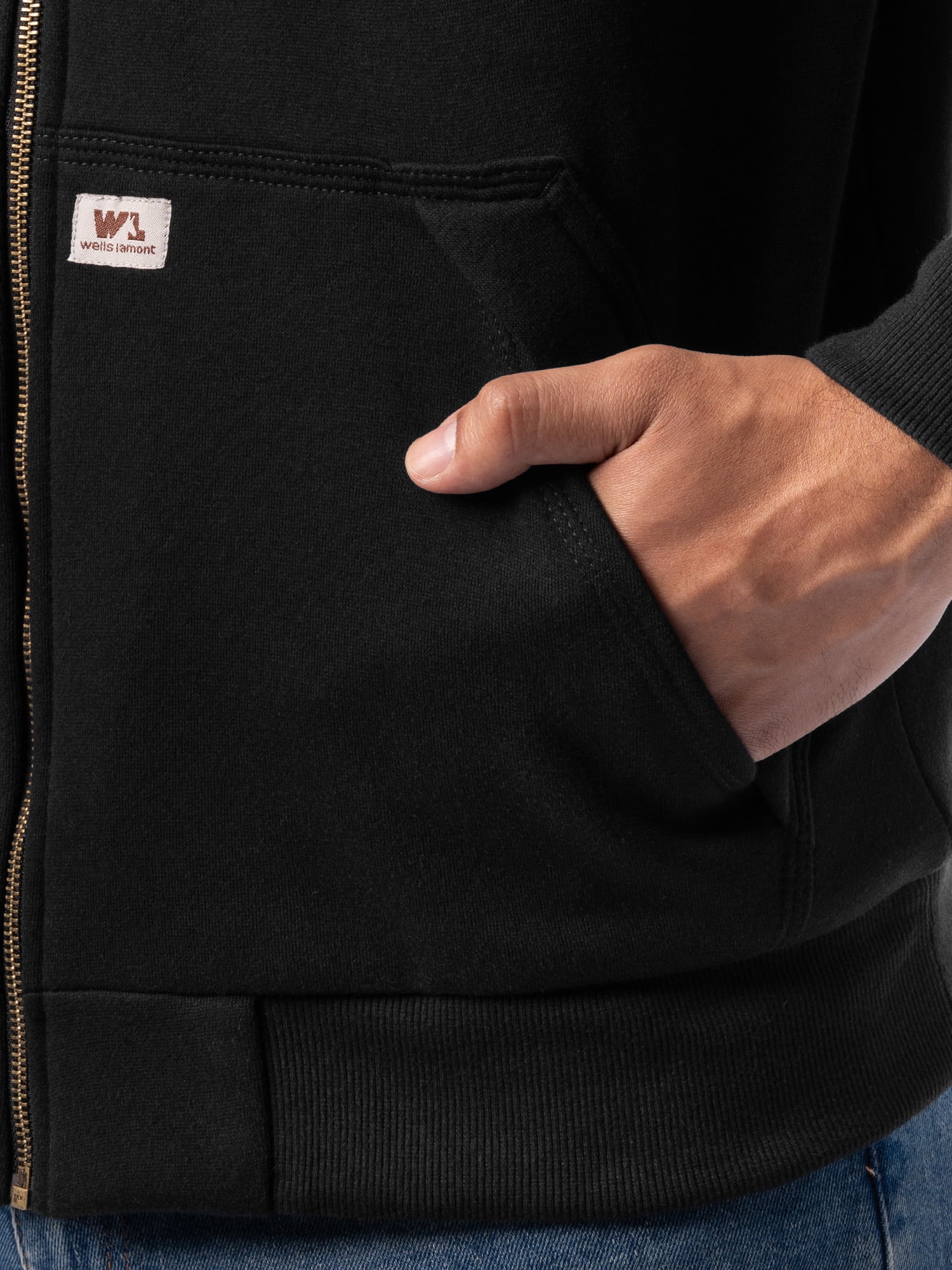 Wells Lamont Men's Heavy Weight Work Fleece Thermal Lined Water Repellant Hoodie, M-3XL