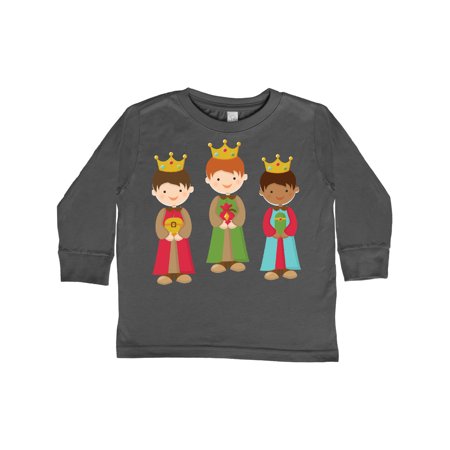 

Inktastic Christmas Three Wisemen Gift Toddler Boy or Toddler Girl Long Sleeve T-Shirt