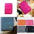 thumbnail image 4 of US 2 Pcs Travel Bag Document Organiser Zipped Passport Tickets ID Holder Purse, 4 of 5