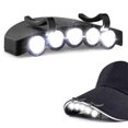 thumbnail image 1 of 5led Clip Cap Light Hat Light Hat Light Faro de pesca Luz de pesca nocturna con batería TUNC Sencillez, 1 of 5