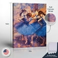 thumbnail image 2 of Ballerina Wall Art, Dance Wall Art, Dancers in Blue Canvas Print by Degas, Degas Wall Art, Women Wall Art Canvas, Ready To Hang for Living Room Home Wall Decor 11x14, 2 of 7
