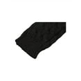thumbnail image 6 of INSPIRE CHIC Women's Lace Arm Warmer Thumbhole Stretchy Knit Fingerless Gloves Black-Lace One Size, 6 of 7