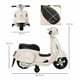 thumbnail image 5 of Moto Eléctrica Confety World Mini Vespa H1 Montable De Pedal Blanco, 5 of 5