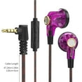 thumbnail image 3 of Rvasteizo Wired Earphones Flat Earbuds Wired Control With Microphone Music And Sports 16mm Dynamics Flat Earbuds, 3 of 6