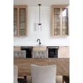 thumbnail image 4 of 3035P6-MB-Z-Lite-Fontaine - 1 Light Pendant In Transitional Style-15 Inches Tall and 5.5 Inches Wide-Matte Black Finish, 4 of 7