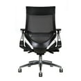 thumbnail image 5 of TygerClaw Mesh Mid Back and Bonded Leather Seat Office Chair, 5 of 5