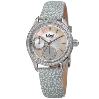 Women\'s Grey Multifunction Stainless Steel Premium Fashion Crystal Wrist Watch Timex Women main image 2