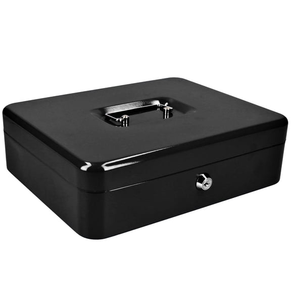 Caja Seguridad Para Guardar Dinero Valor Lock Charola 30cm