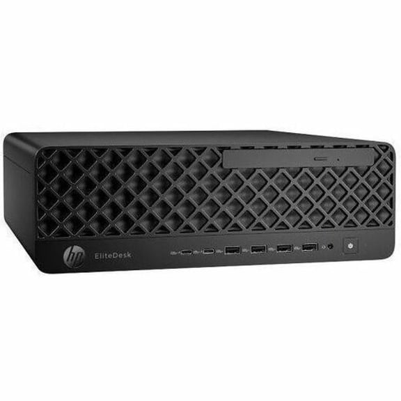 HP EliteDesk 8 G1i Desktop Computer - Intel Core Ultra 9 285 - vPro Technology - 64 GB - 1 TB SSD - Small Form Factor - Jack Black - Smart Buy - Intel Q870 Chip - Windows 11 Pro - Intel Iris Xe Gra...