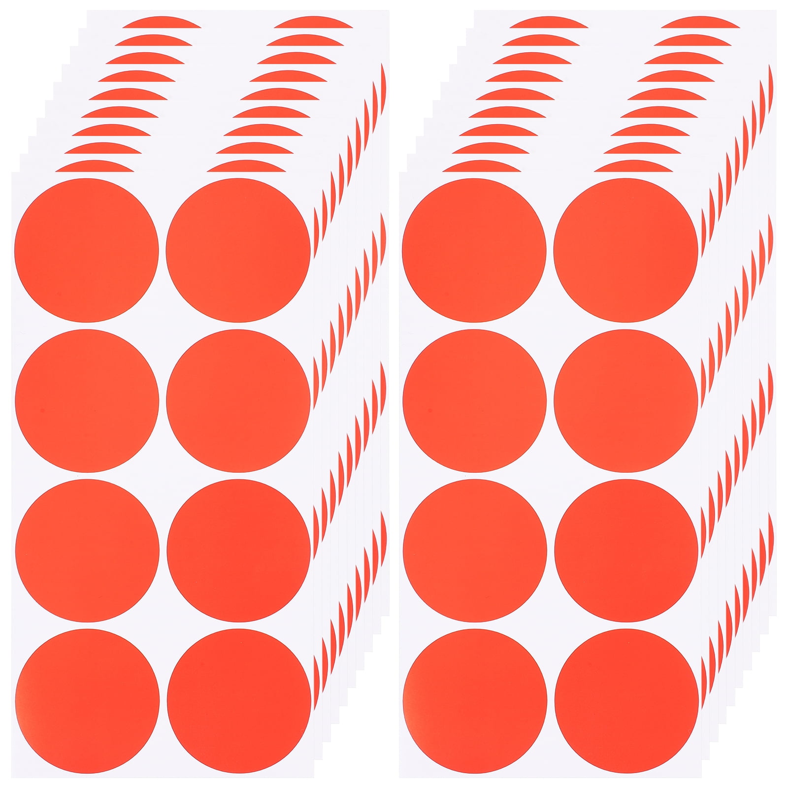 20 Sheets of Adhesive Dot Stickers Colored Dot Stickers Colorful Circle