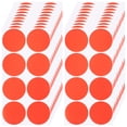 thumbnail image 1 of Miangastore Red SelfAdhesive Circle Stickers for Home Use Made of PVC Material 20 Sheets, 1 of 8