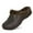 Brown, variant on House Slippers for Men Waterproof Fuzzy Lined Slip On House Shoes Non Slip Comfortable Casual Indoor Outdoor Wrok Men Slippers Size 230