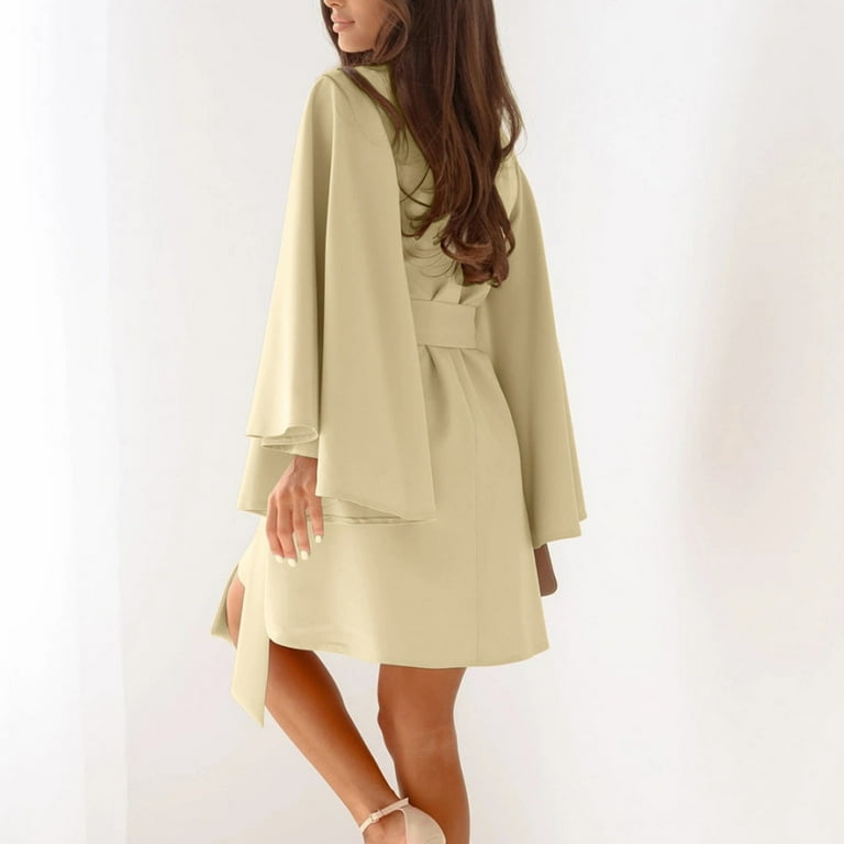 beige work dress Tropical Beige Button Front Maxi Dress - All Dresses main image 0