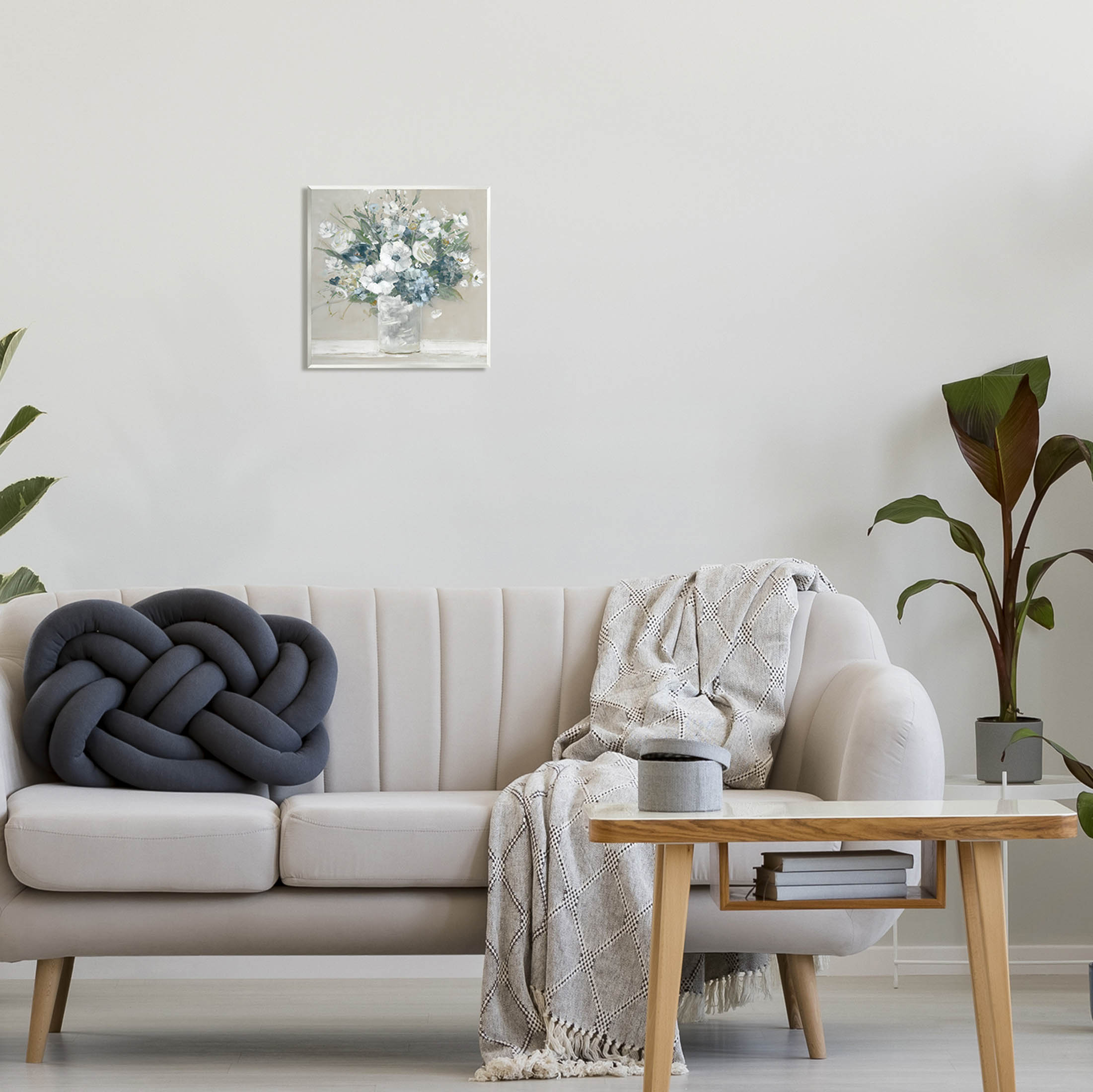 Stupell Industries Anemone Flower Arrangement Painting Unframed Art Print Wall Art, Design by Sally Swatland