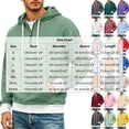 thumbnail image 4 of Frnrwgo Mens Hoodie Textured Knit Long Sleeve Loose Fit Casual Outdoor Top with Pockets, 4 of 6