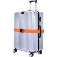 thumbnail image 4 of 4x Naranja Sangle Valise Voyage Rglables Sangles De Bagages Pour 20"-32",5cm/185cm, 4 of 5