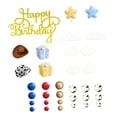 thumbnail image 4 of 34 adornos para tartas con forma de sombrero de vaquero, y bola, ideales para fiestas de cumpleaños con temática ., 4 of 9