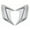 Silver, variant on Car Side Vent Decoration ABS Peels Off Stickers General Decorative Cover Quick Fixing for Auto Body Enhancement