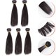 thumbnail image 5 of 5 pelucas de pelo liso resistentes al calor de 15 cm, hechas a mano, para muñecas, extensiones de pelo de trama para proyectos escolares en casa (negro), 5 of 8