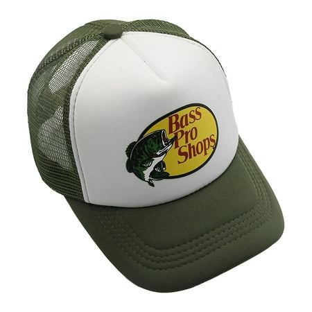 Bass Buster Trucker Hat Snapback Fishing Mesh Cap 80s One Size Fits All