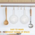 thumbnail image 3 of 2 Pack Fine Mesh Strainers, Small Strainers for Kitchen Ultra-fine Nylon Mesh Sieve Colander-Skimmer with Handle Sieve Sifters, 3 of 5
