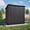 Black 291, variant on Large Outdoor Metal Storage Shed - 62 Cu.Ft Firewood Rack & Patio Organizer with Sloped Roof for Lawn Mower and Yard Tools, Weatherproof