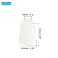 thumbnail image 2 of REGALWOVEN Kitchen Sink Rack Feet, Rack Bottom Protective Replacement Feet White, 2 of 7
