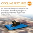 thumbnail image 4 of K&H Pet Products Cool Bed III Blue Small 17 X 24 Inches, 4 of 9