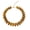 B, variant on Fashionable Geometric Beaded Necklace Bohemian Styles Adjustable Clavicle Chain For Women Trendy Resin Jewelry